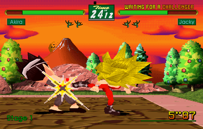 Virtua Fighter Kids Screenshot 1